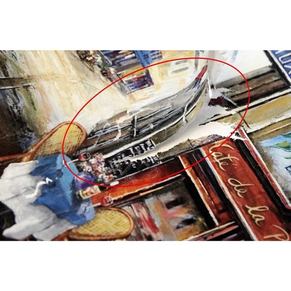 Ravensburger Puzzle 1500 Piece Passage To Paris No. 162413 Finished 31.5 x 23.5 - Picture 9 of 9